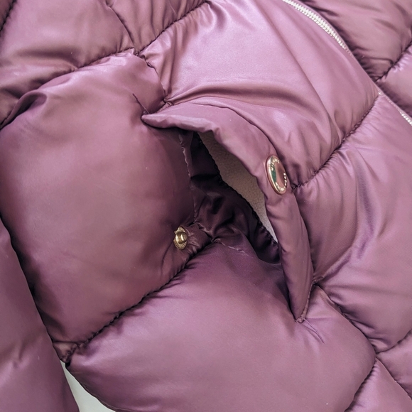 MICHAEL Michael Kors Girl’s Faux Shearling Puffer - Picture 4 of 10